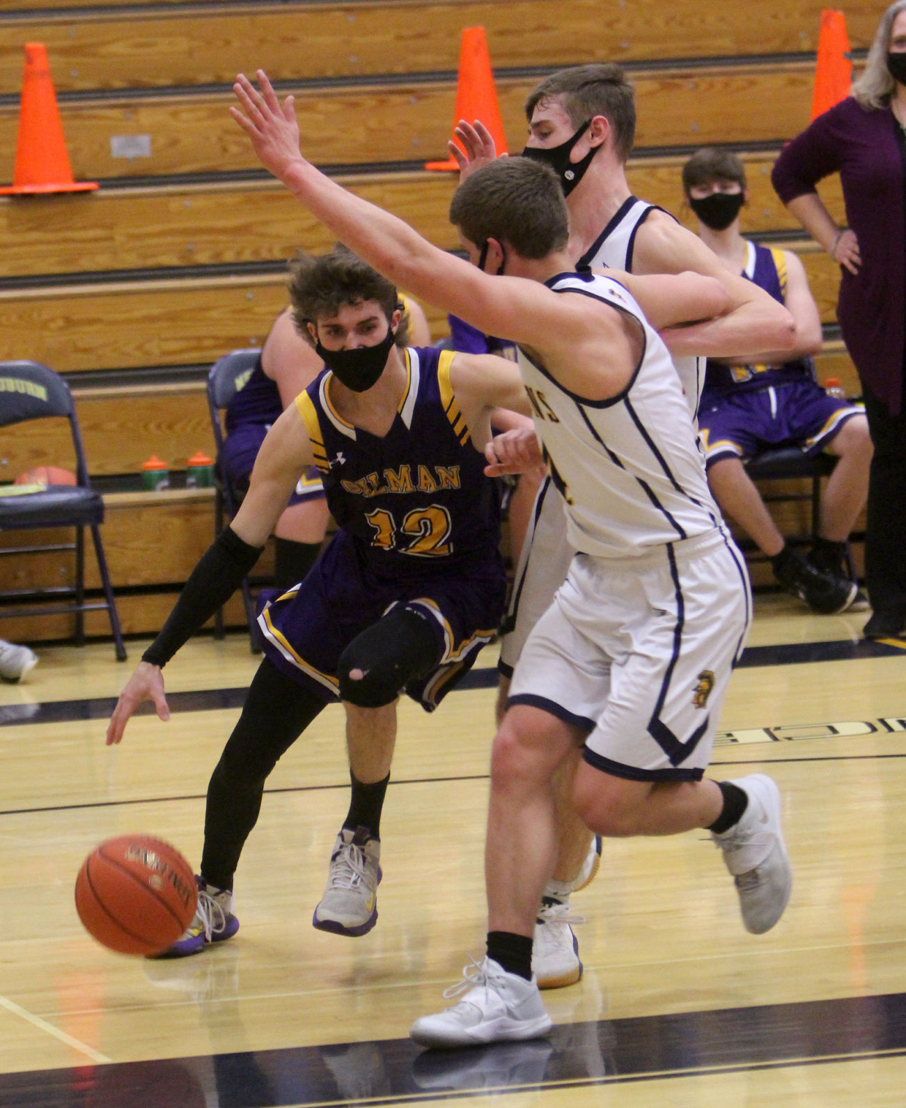 Gilman at New Auburn boys basketball 2-16-21